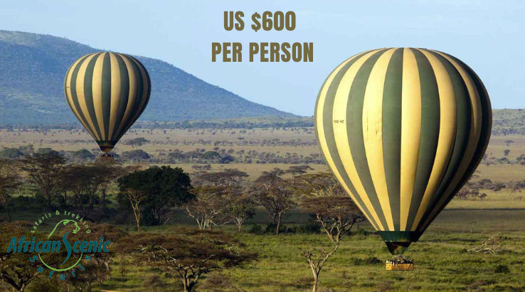 Serengeti balloon safari Cost