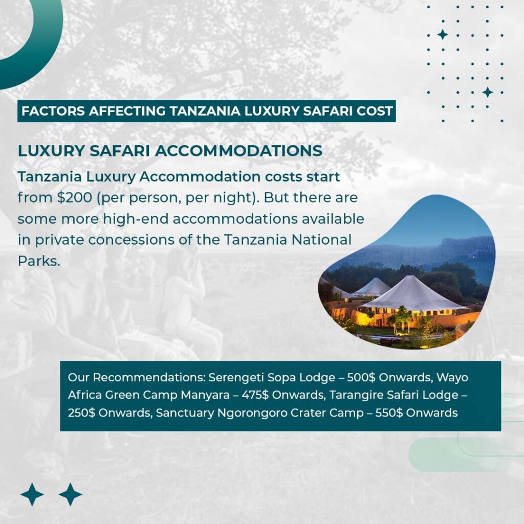 Tanzania Luxury Safari Cost